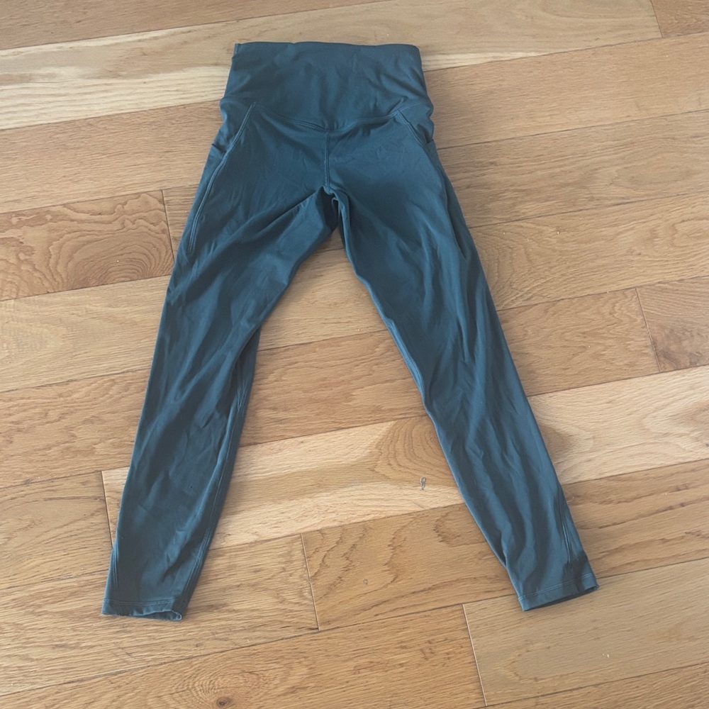 NWT Quince Women’s Leggings in teal - Picture 4 of 6
